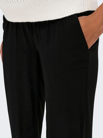 Only Maternity Wide leg Pants in Black