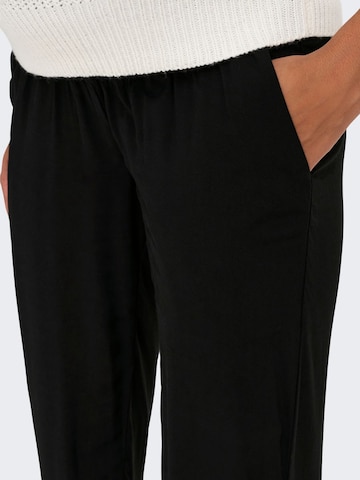 Wide Leg Pantalon Only Maternity en noir