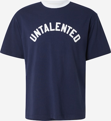 mėlyna POMPEII Marškinėliai 'UNTALENTED': priekis
