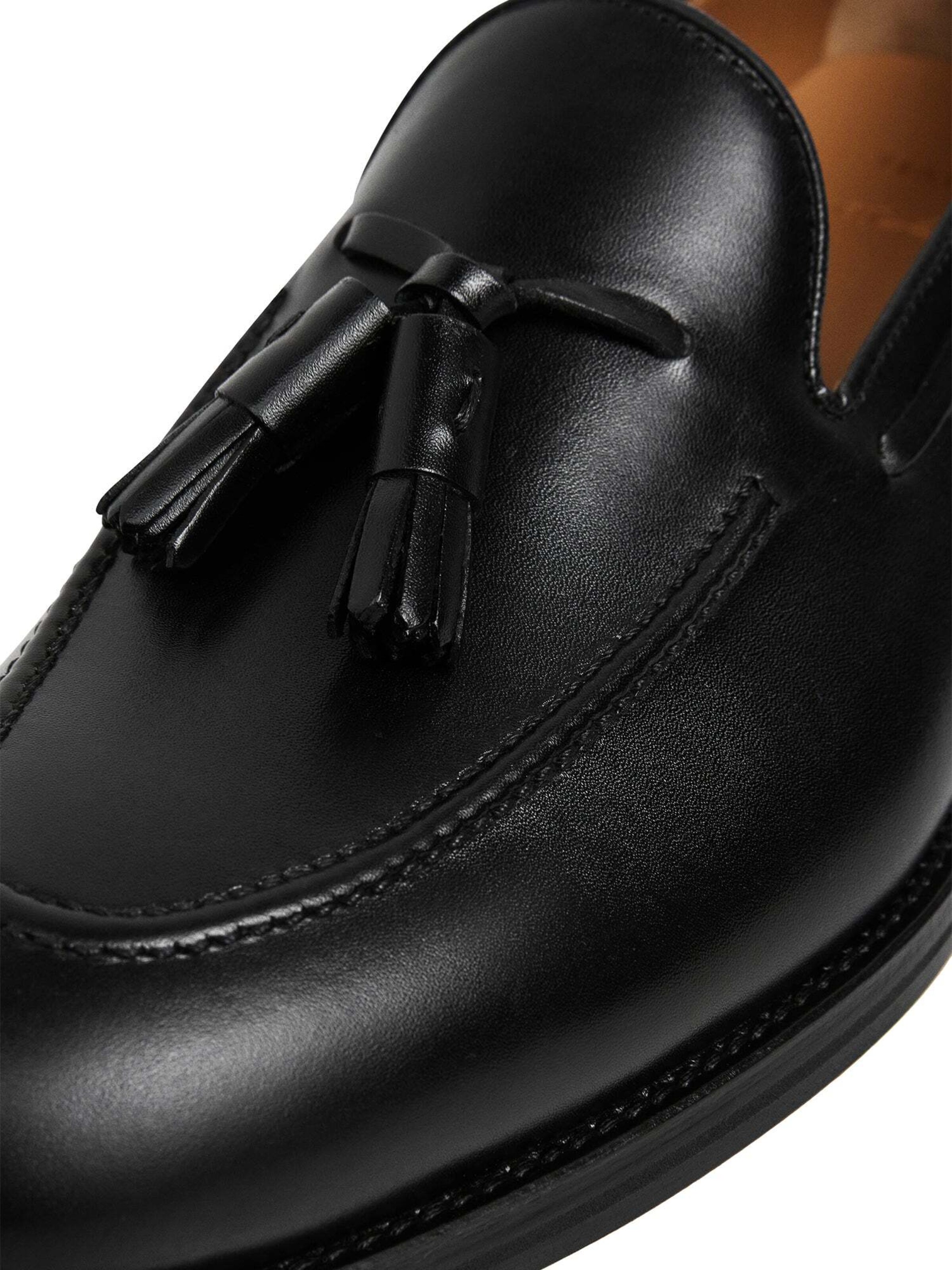 Hackett London Moccasins in Black
