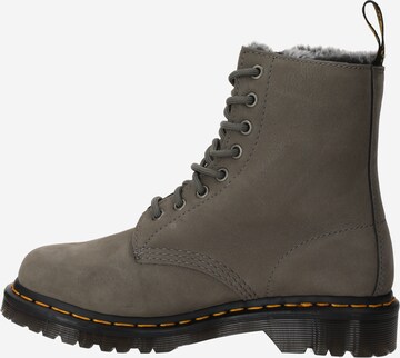 Dr. Martens Lace-Up Ankle Boots '1460 Serena' in Grey