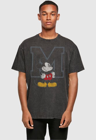 Maglietta 'Mickey Mouse - Classic' di ABSOLUTE CULT in grigio: frontale