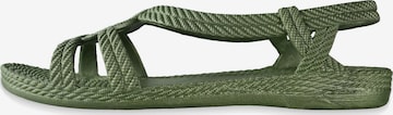Brasileras Sandale 'Esmirna' in Grün: Vorderseite