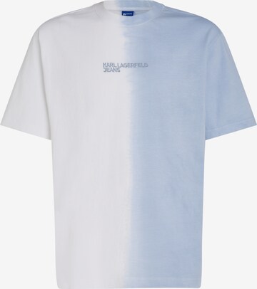 KARL LAGERFELD JEANS - Camiseta en azul: frente