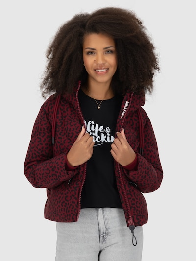 alife & kickin Winterjacke 'MurielAK Winterjacke Damen'‌‌‌‌‌‌‌‌‌ in XS in cranberry, Produktansicht