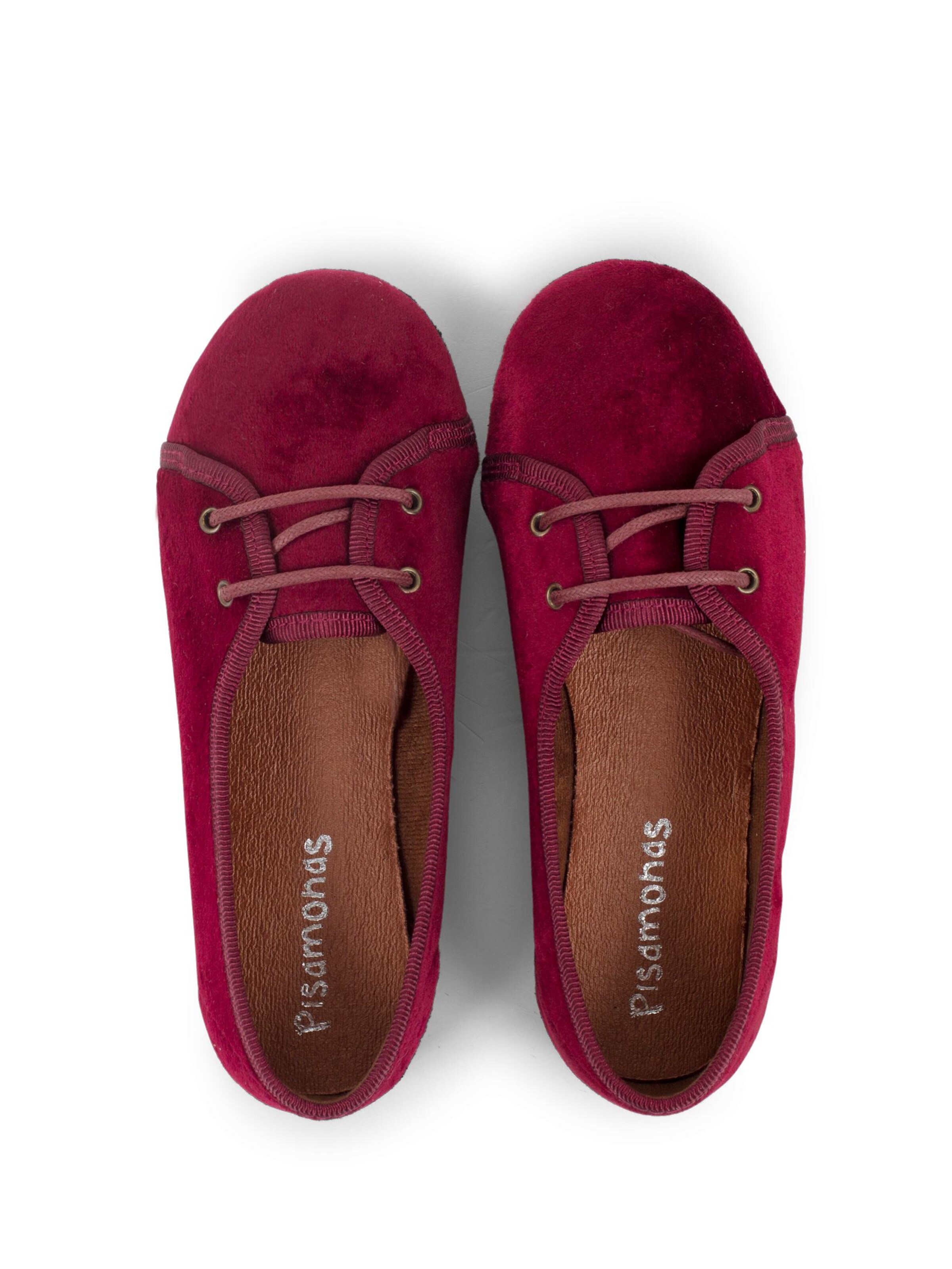 Scarpa bassa di Pisamonas in rosso