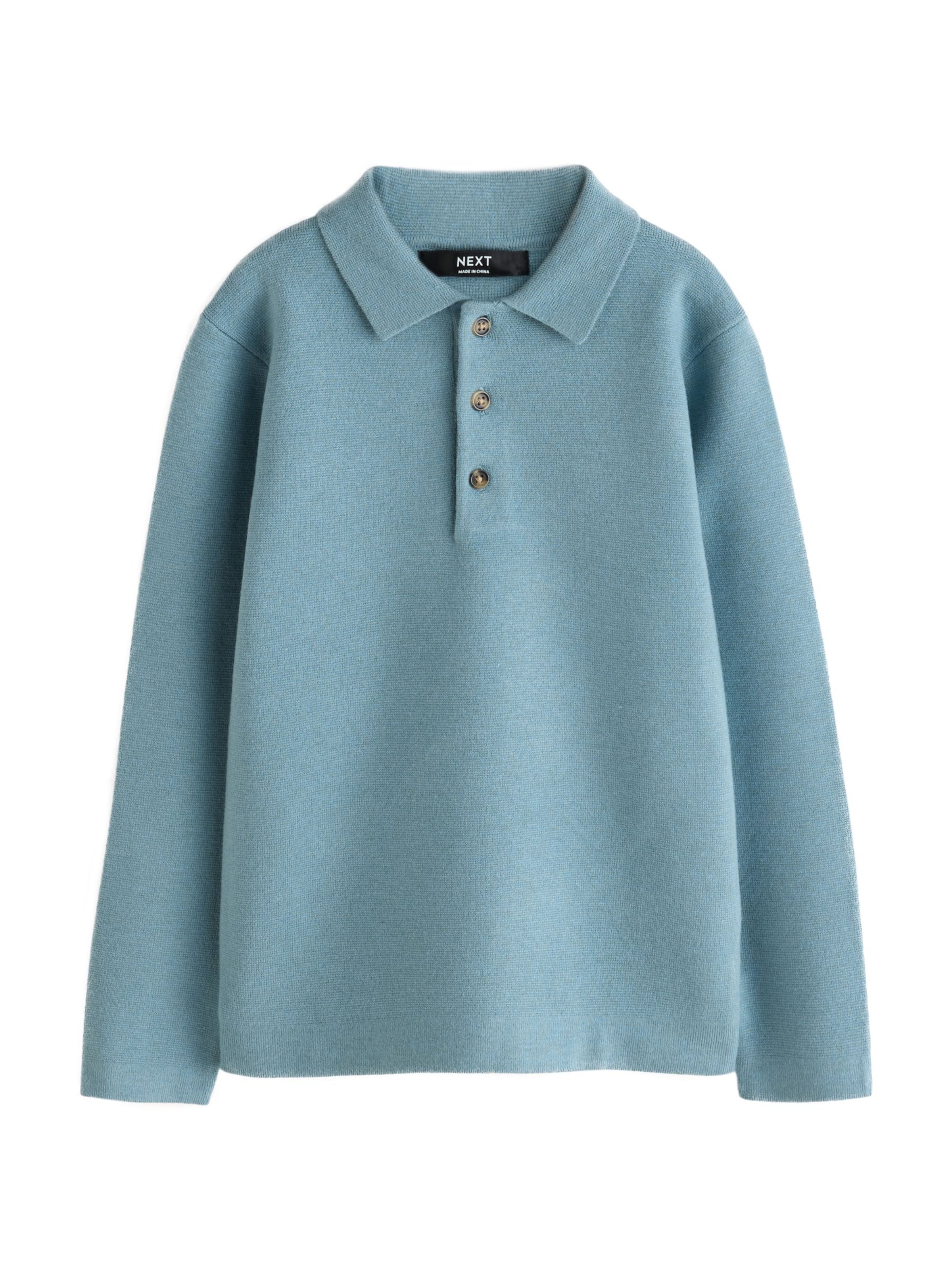 Next - Pullover em azul: frente