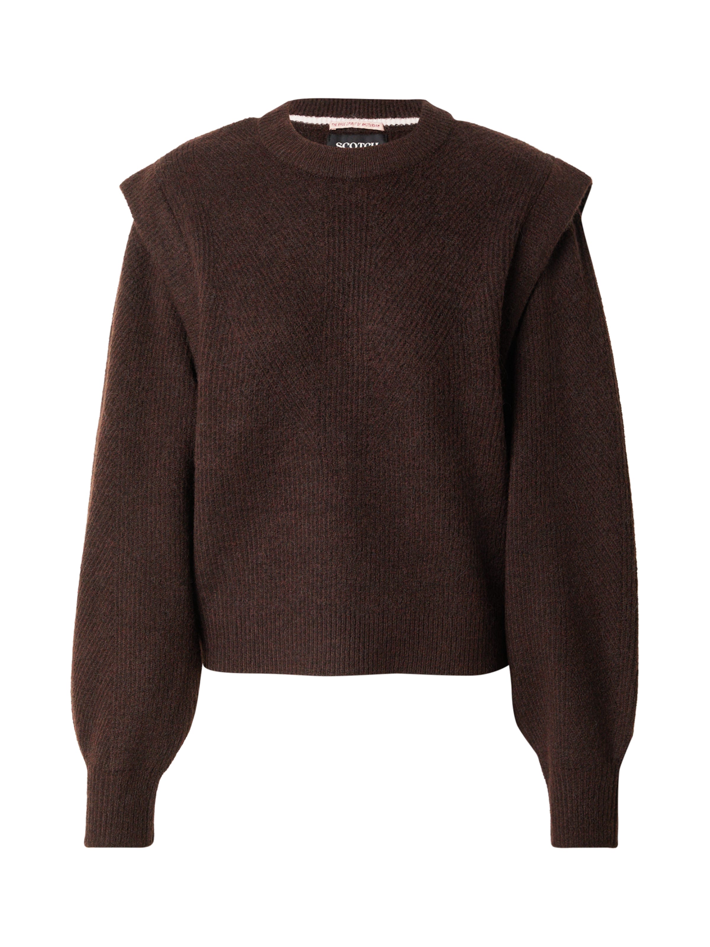 SCOTCH &amp; SODA Trui in Bruin: voorkant