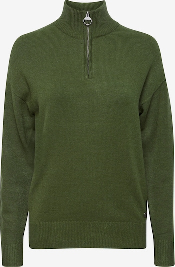 Oxmo Pullover in dunkelgrün, Produktansicht