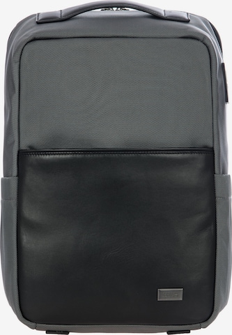 Bric's Backpack ' Monza ' in Grey: front