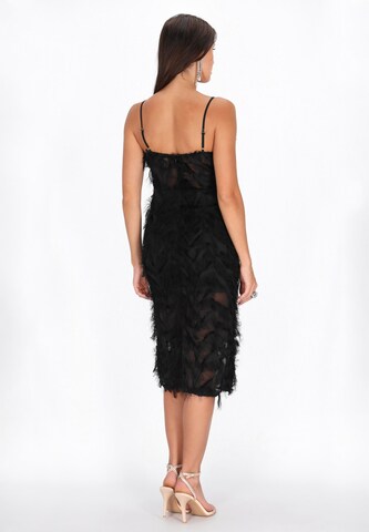 Robe de cocktail faina en noir