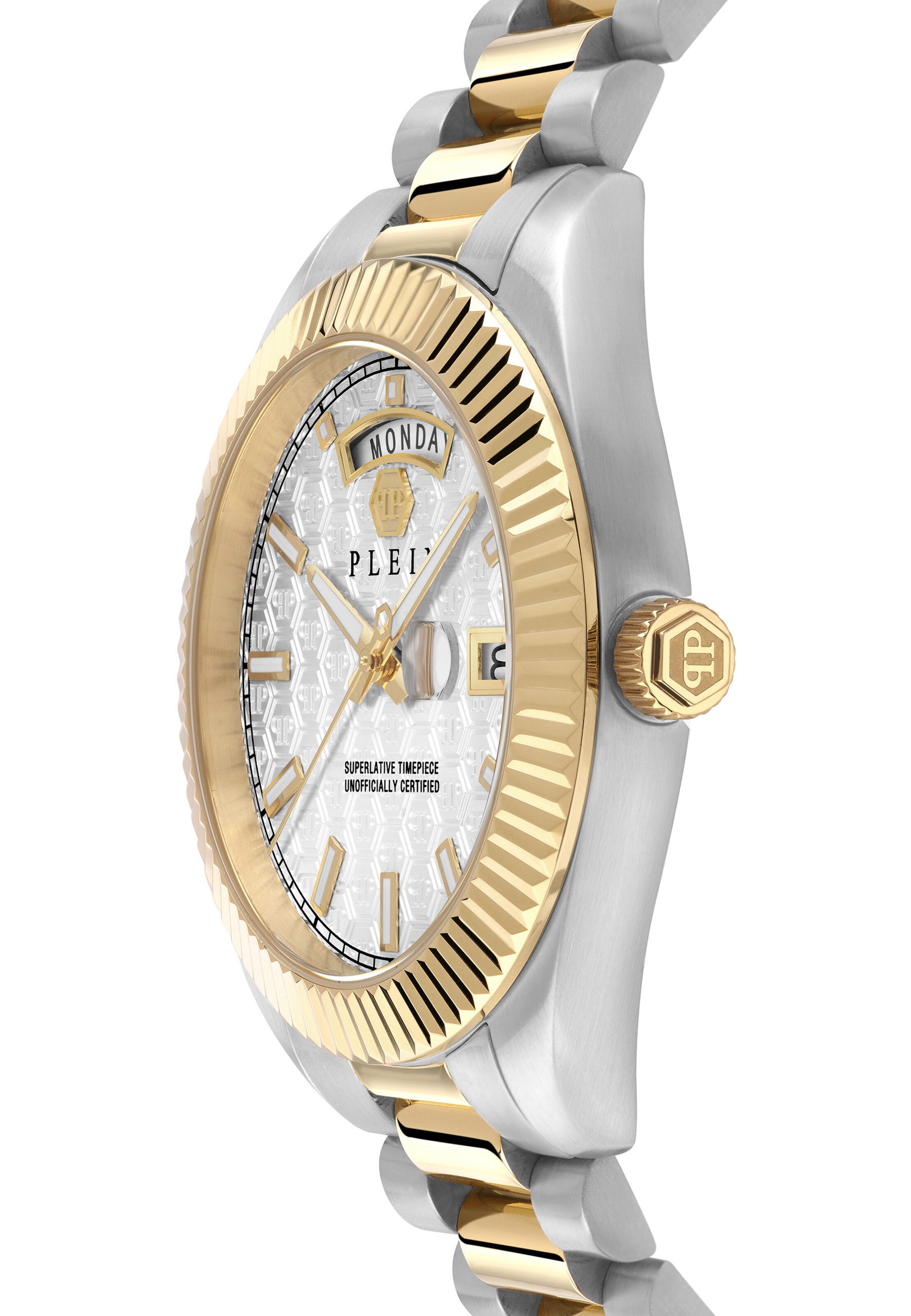 Philipp Plein Analoguhr in Silber