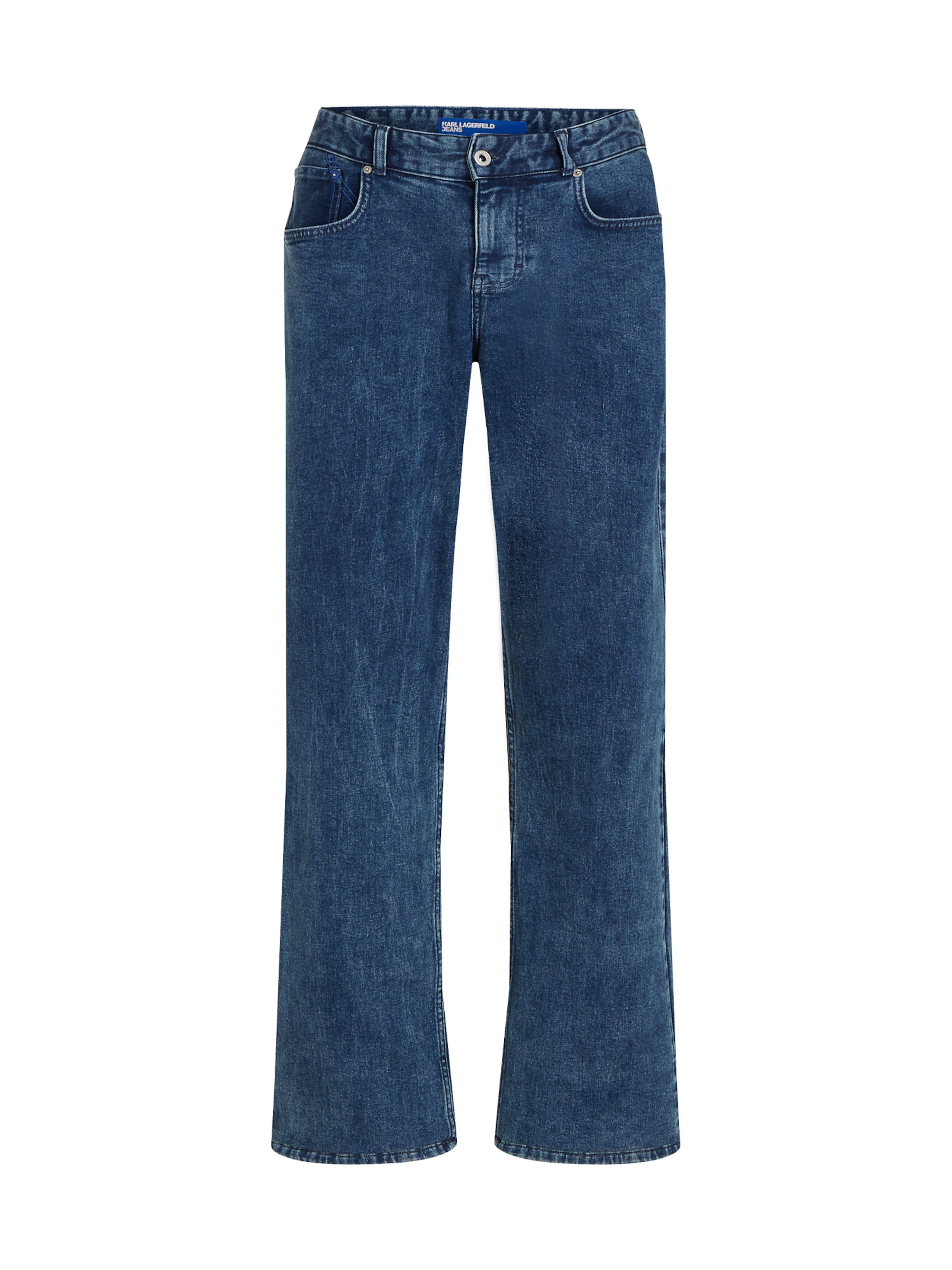 mėlyna KARL LAGERFELD JEANS Laisvas Džinsai: priekis