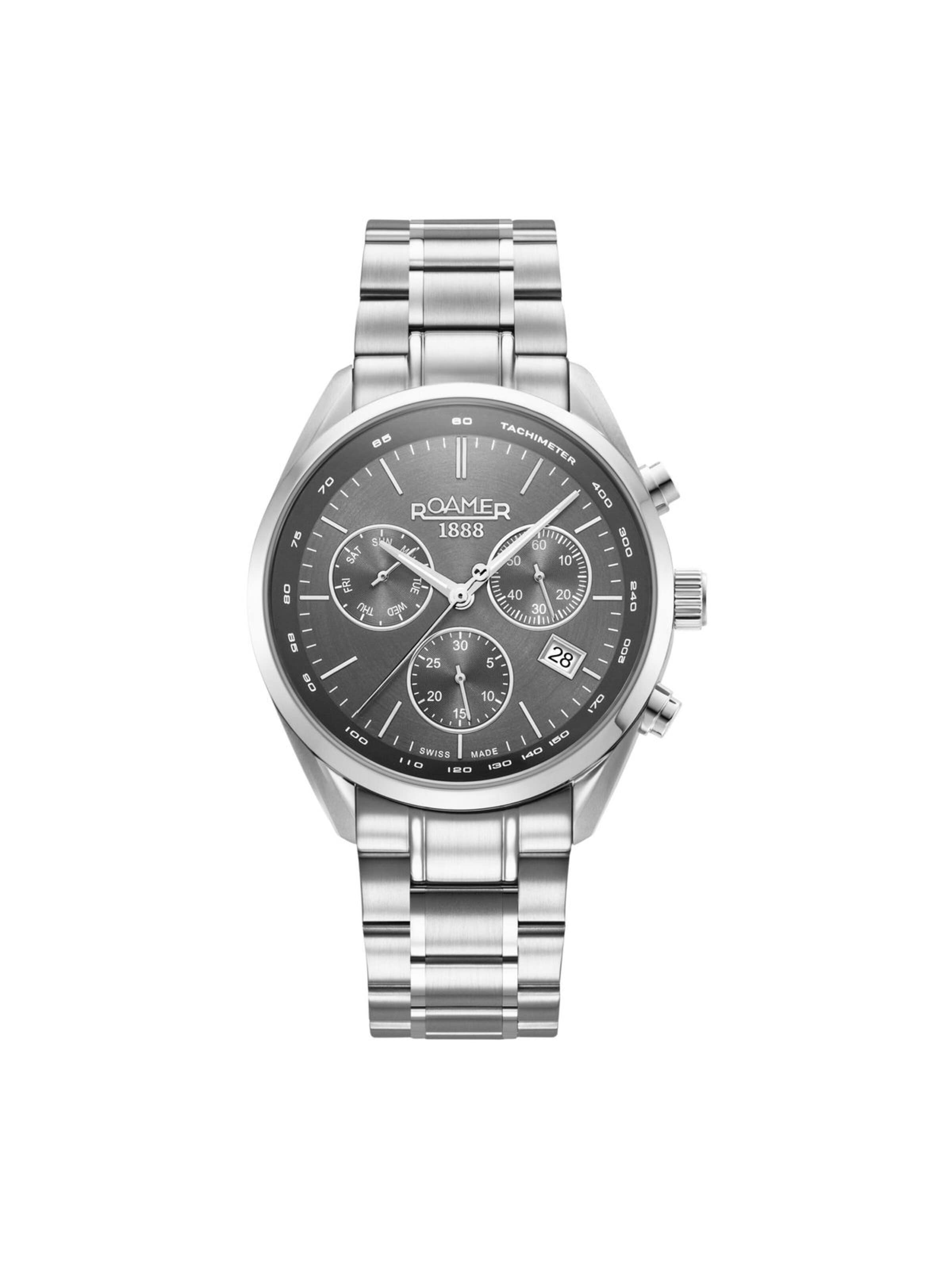 Roamer Analoguhr‌‌‌‌‌ in Schwarz: Vorderseite