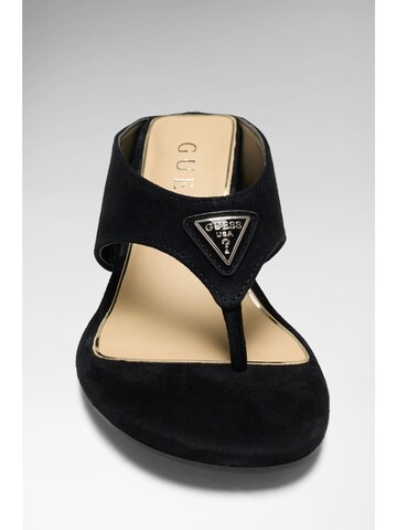 GUESS T-Bar Sandals 'Marchon' in Black