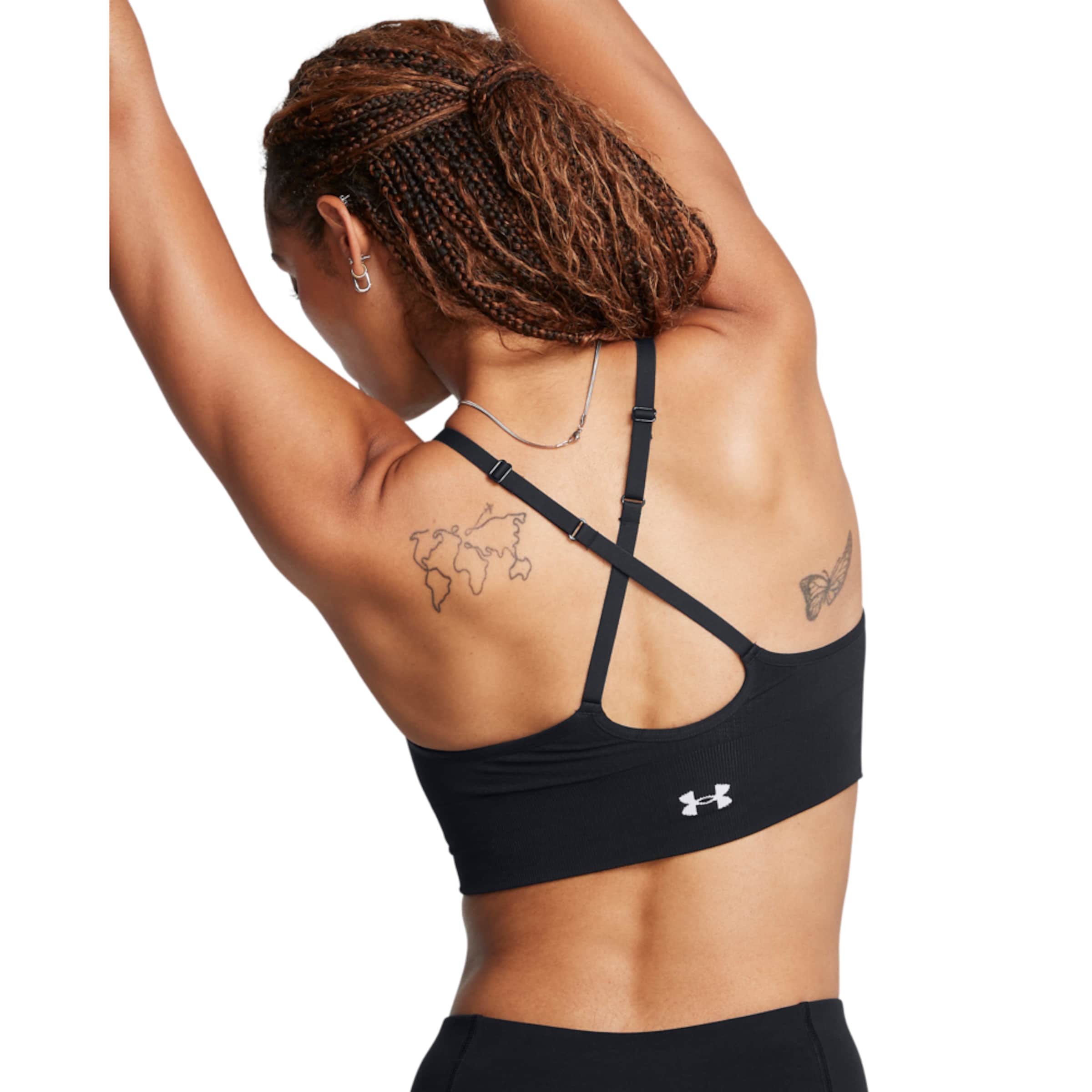 UNDER ARMOUR Bustier Sports-BH 'Vanish Seamless' i sort