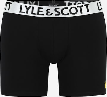 Lyle & Scott Boxer shorts 'CHRISTOPHER' in Black: front