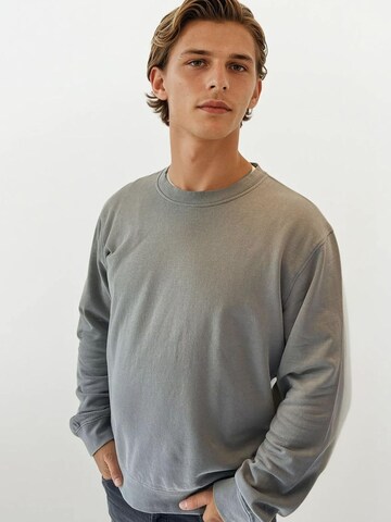 A Question Of (AQO) Sweatshirt 'Johannes' i grå: forside