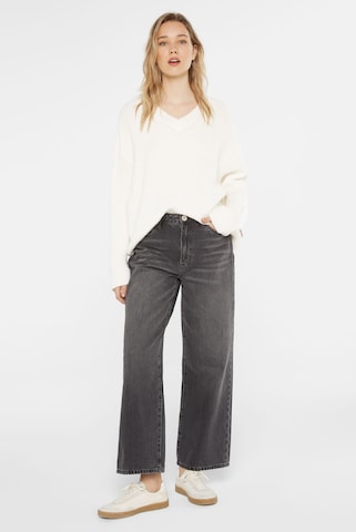 SENSES.THE LABEL Pullover in Weiß: Vorderseite
