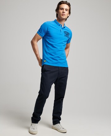 T-Shirt Superdry en bleu