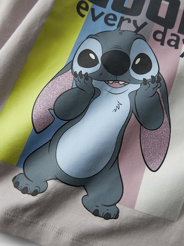 NAME IT - Camiseta 'NMFDIANA STITCH' en lila