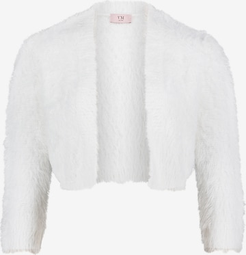 Vera Mont Knit Cardigan in White: front