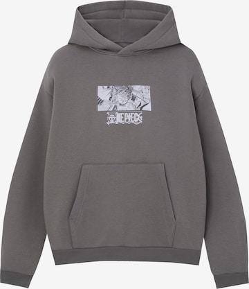 Pull&Bear Sweatshirt in Grey: front