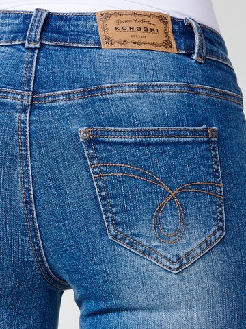 KOROSHI - Slimfit Vaquero en azul