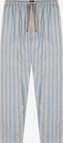 SCHIESSER Pyjamahose 'Mix + Relax' in Blau: Vorderseite