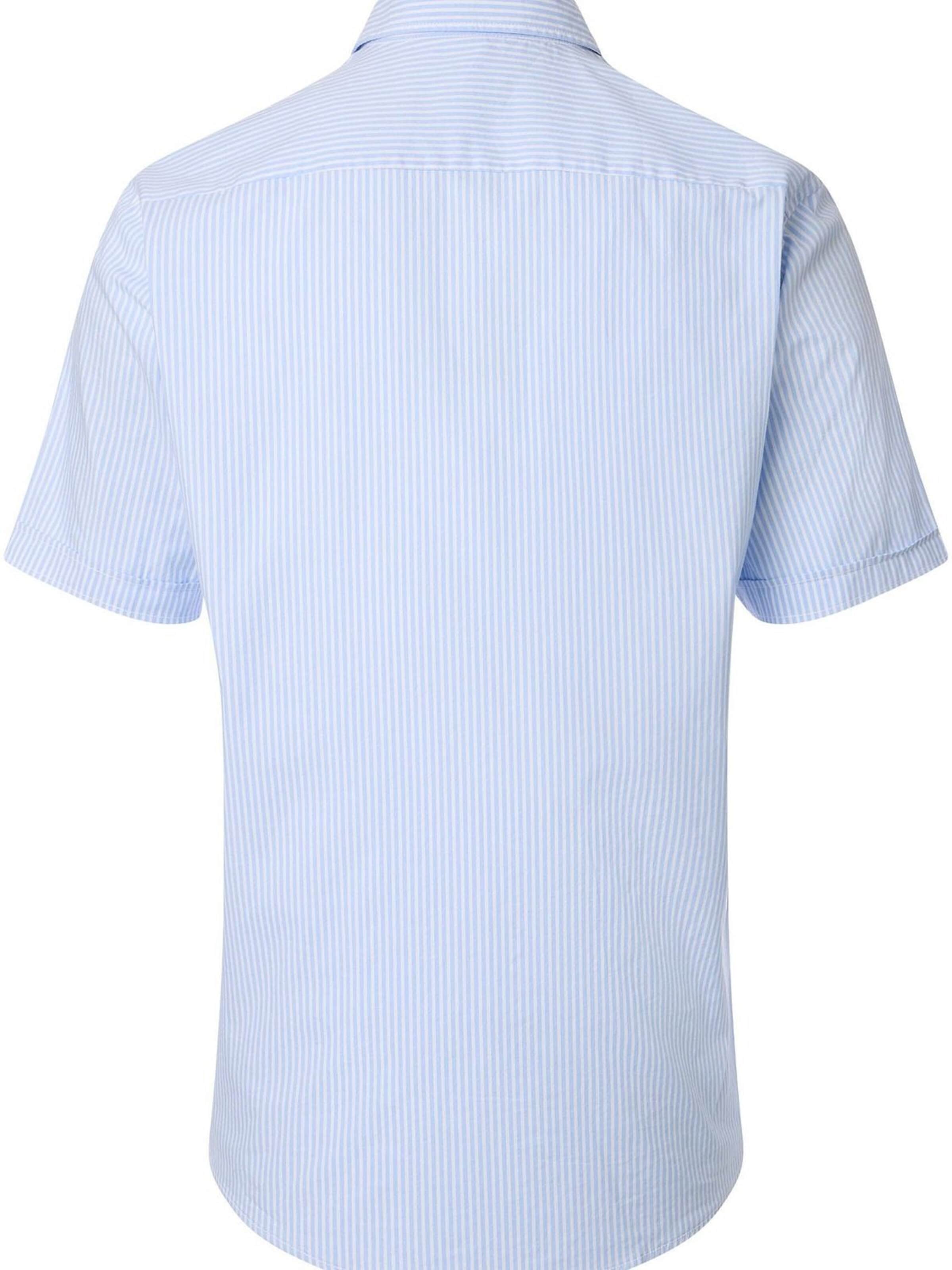 CASA MODA Regular fit Button Up Shirt in Blue