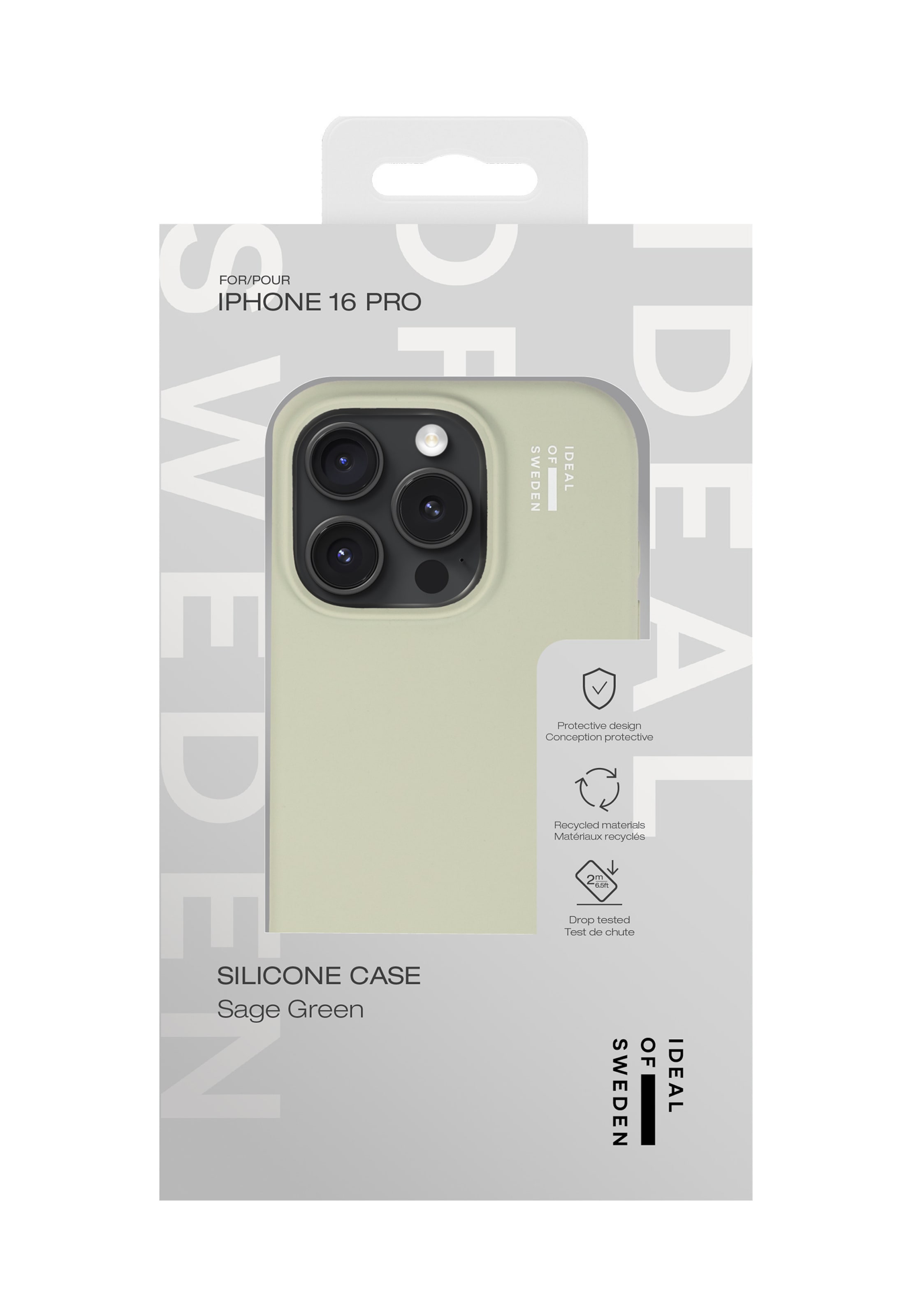 Custodia per smartphone 'iPhone 16 Pro' di iDeal of Sweden in verde