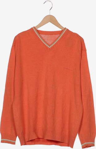 BURLINGTON Pullover XL in Orange: predná strana