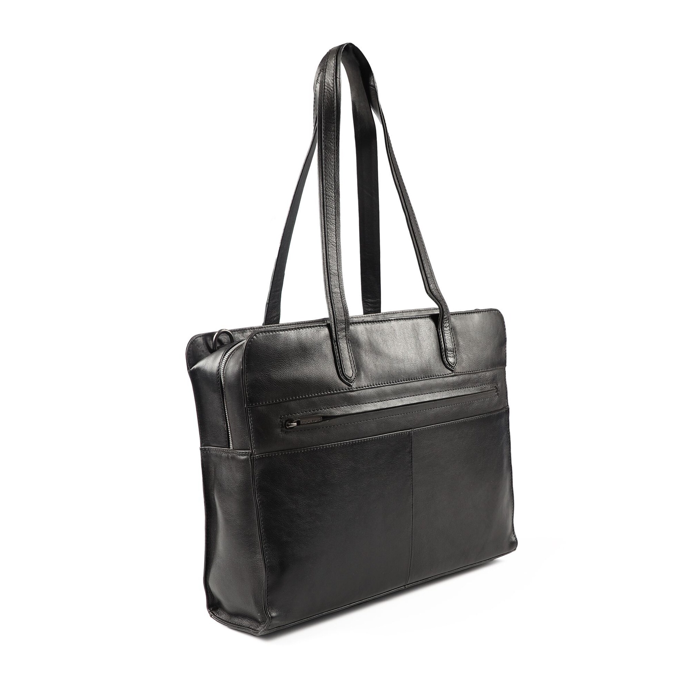 Plevier Document Bag in Black