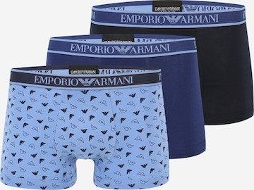 Boxer di Emporio Armani in blu: frontale