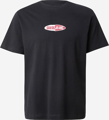 GUESS JEANS T-Shirt in Schwarz: Vorderseite