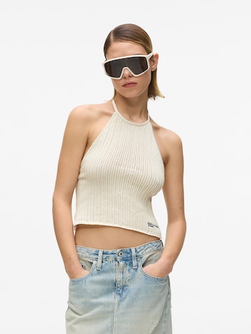KARL LAGERFELD JEANS Top in Beige: Vorderseite