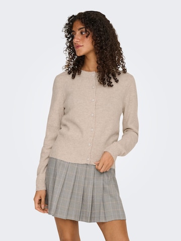 Cardigan 'ONLHavanna' ONLY en beige : devant