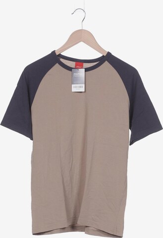 s.Oliver Shirt in M in Beige: front