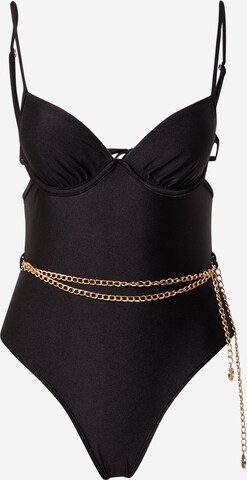 Invisible Maillot de bain River Island en noir : devant