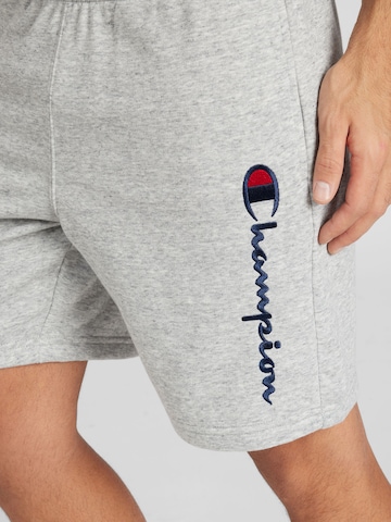 Champion Authentic Athletic Apparel Normální Kalhoty – šedá