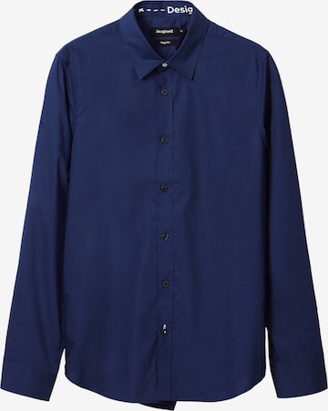 Desigual Button Up Shirt 'Armand' in Blue: front