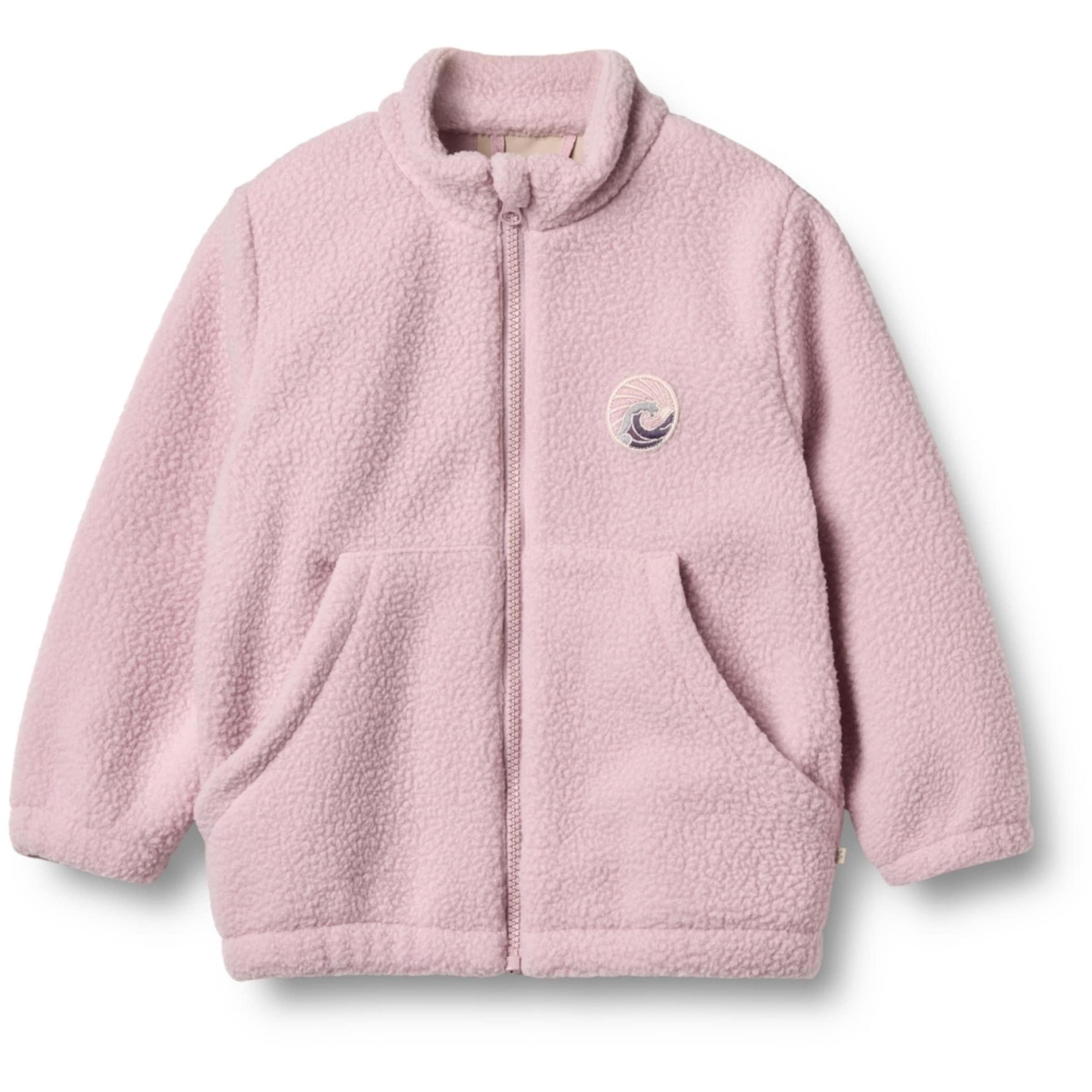 WHEAT Fleecová mikina – pink: přední strana