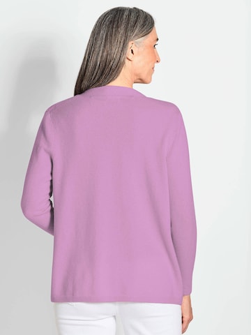 Goldner Knit Cardigan in Purple