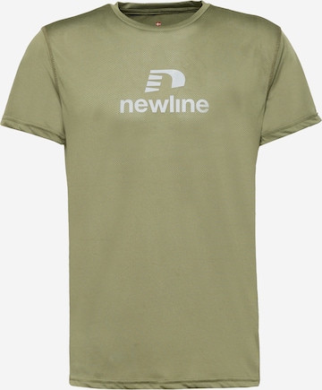 Newline Funkcionalna majica 'Sportshirt 'HENDERSON' | zelena barva: sprednja stran