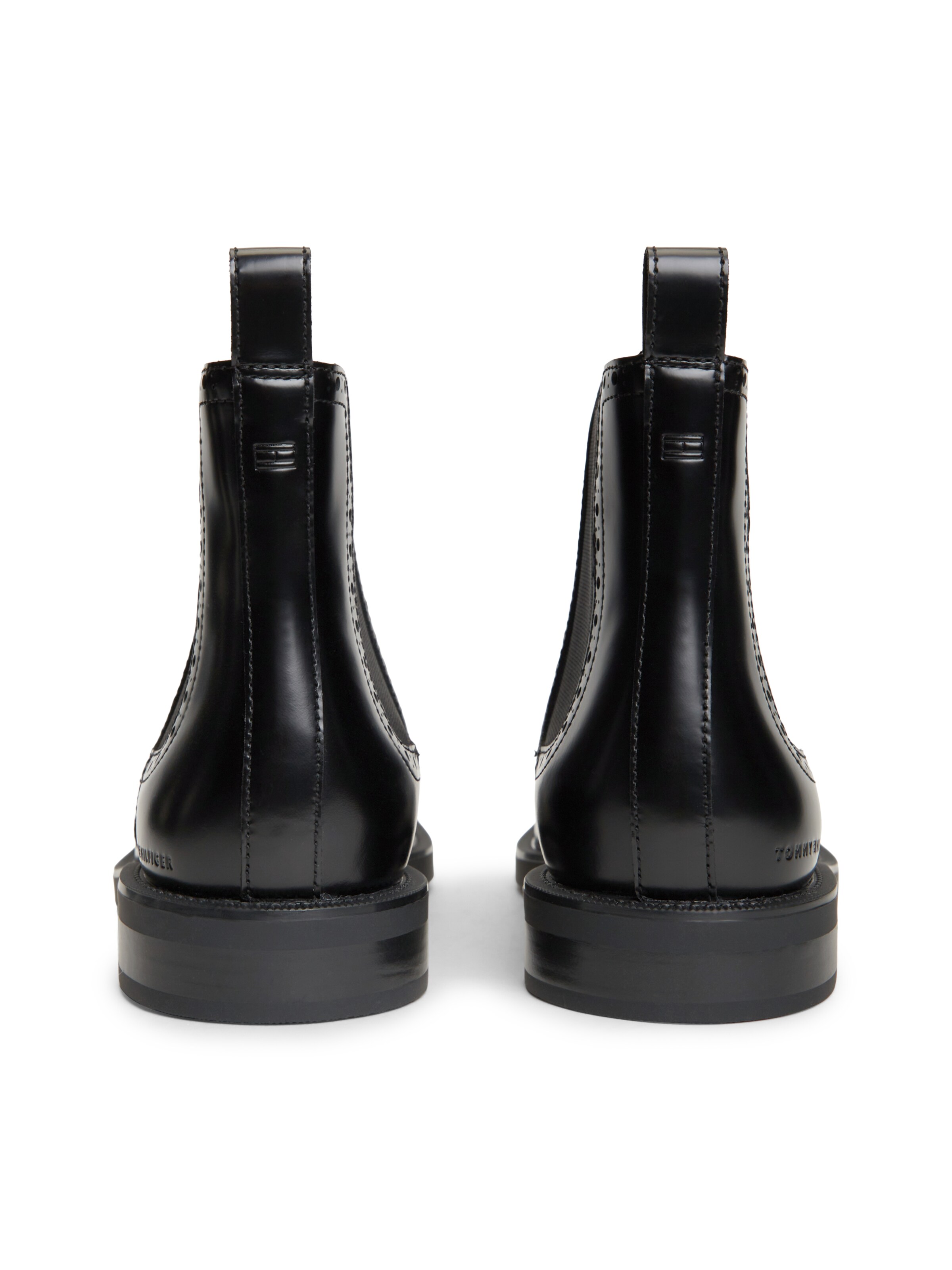 TOMMY HILFIGER Chelsea Boots in Schwarz