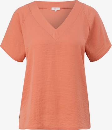 s.Oliver - Blusa em laranja: frente