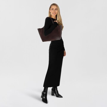 BOSS Shopper 'Lenah' in Bruin