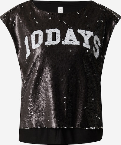 10Days Bluse in schwarz / weiß, Produktansicht