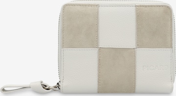 Picard Portemonnaie 'Chess' in Grau: Vorderseite