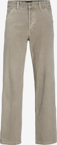 JACK & JONES Свободный крой Джинсы 'JJIEddie JJWorker' в Зеленый: спереди